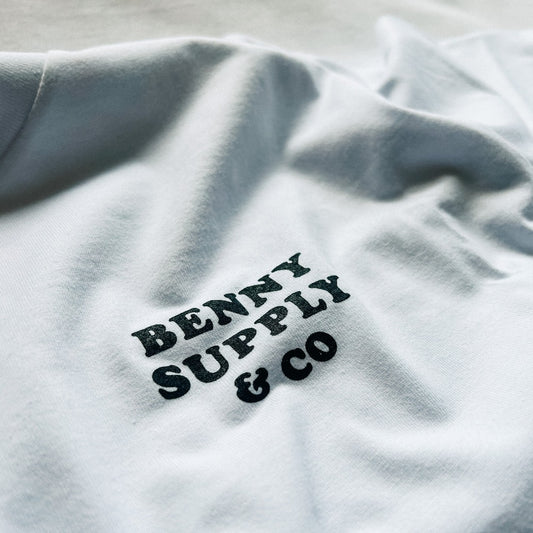 Unisex Benny Tee - White